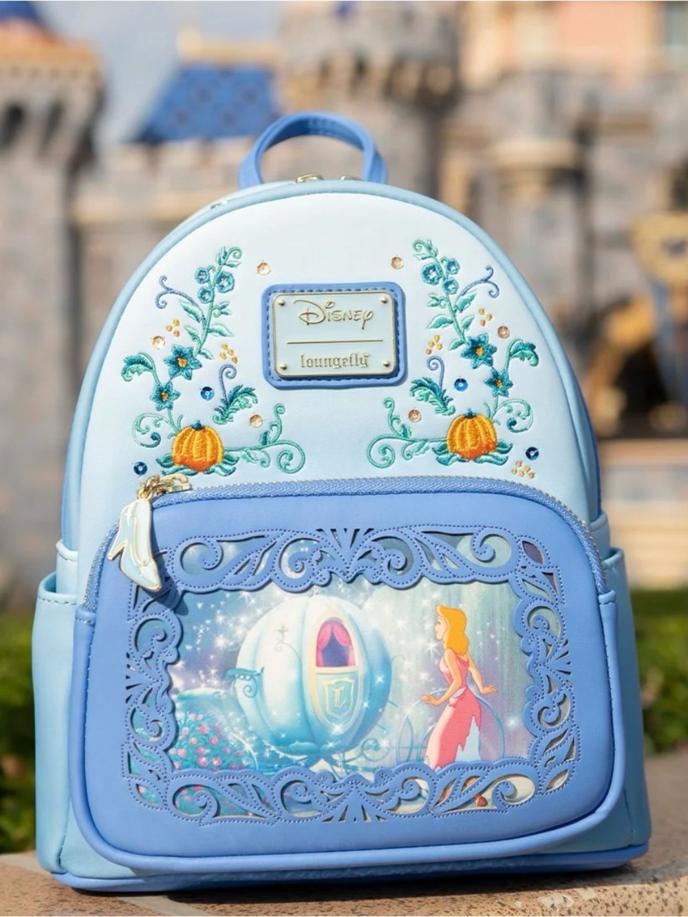 NWT Loungefly Disney Princess Dreams Series Cinderella Mini Backpack
